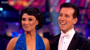 They narrowly missed out on the glitterball trophy (Credit: BBC)
