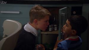 Poor Archie has been the victim of horrible bullying (Credit: ITV)
