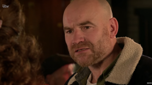 Is Tim suspicious of Geoff? Coronation Street