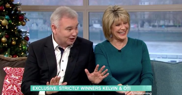 Eamonn Holmes Strictly this morning