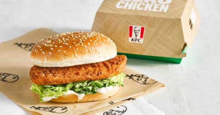 KFC Vegan Burger