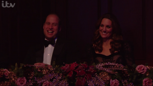 William and Kate Royal Variety Perfromance