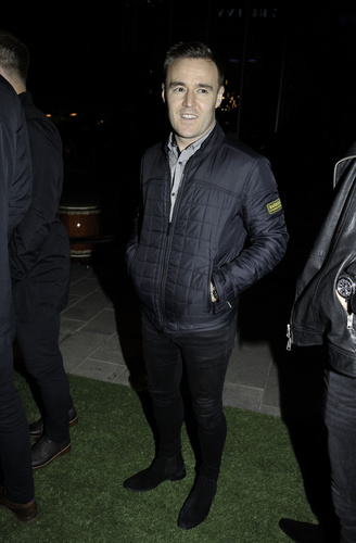 Coronation Street star Alan Halsall smiling
