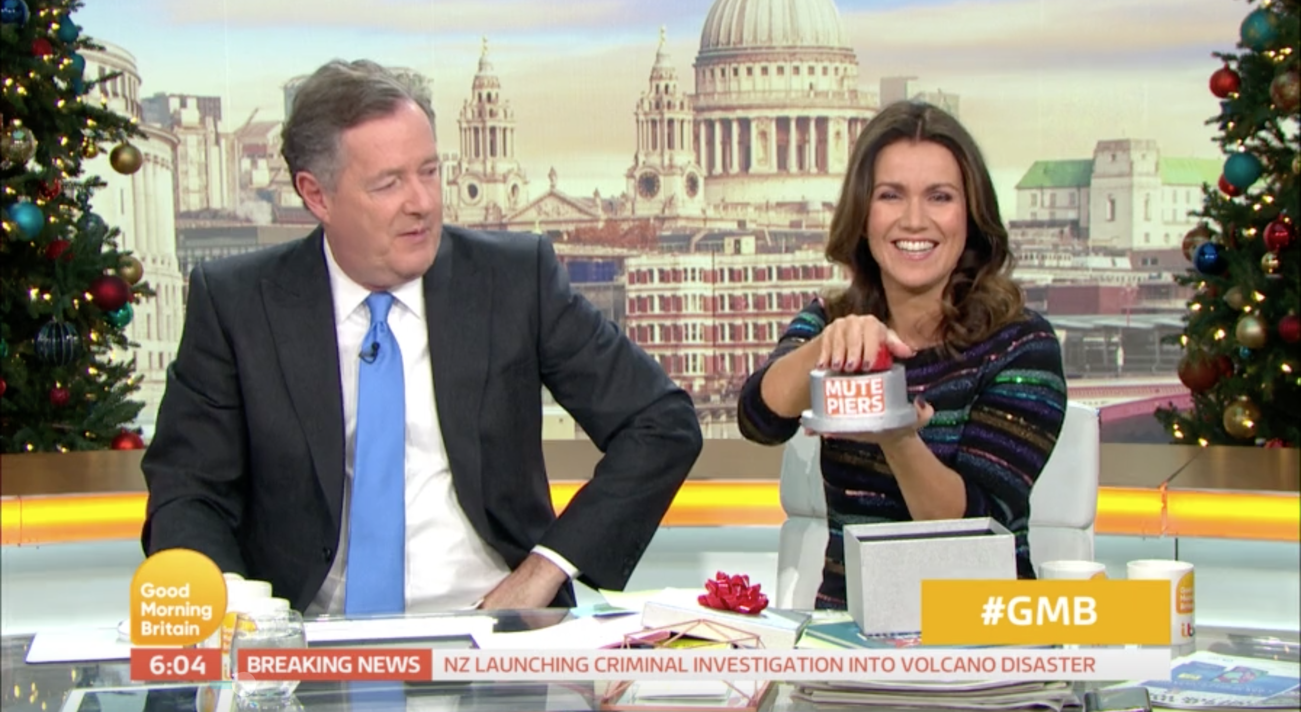 Susanna Reid Piers Morgan GMB
