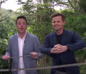 Ant McPartlin and Declan Donnelly I'm A Celebrity