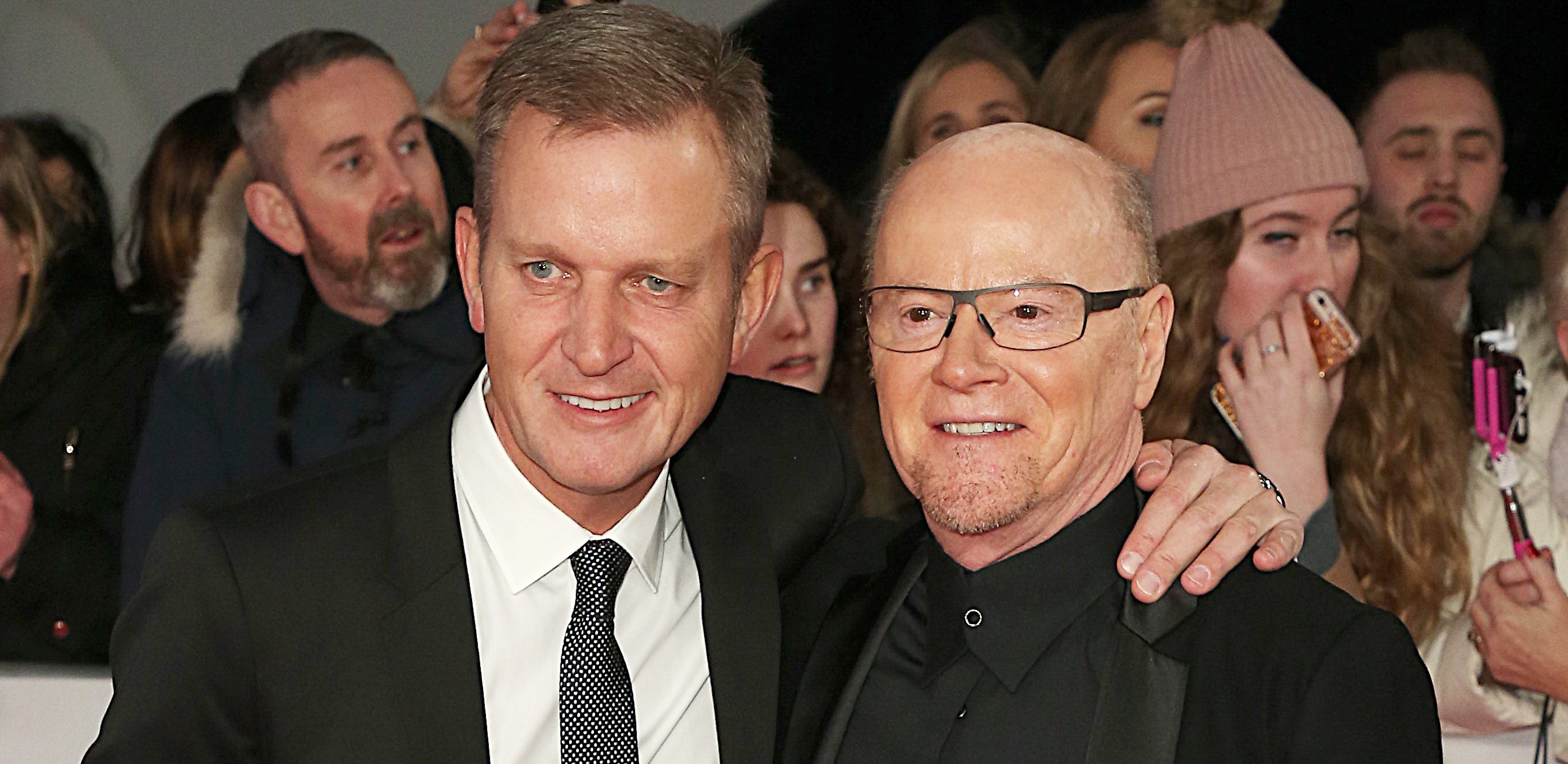 Jeremy Kyle and Graham Steiner at a past red carpet event