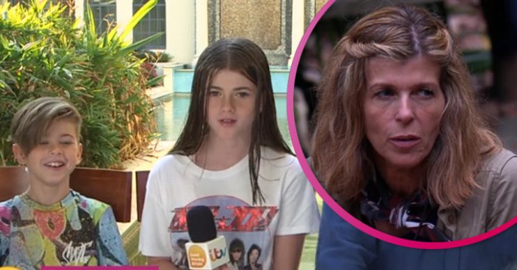 Kate Garraway's kids on GMB