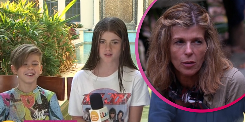Kate Garraway's kids on GMB
