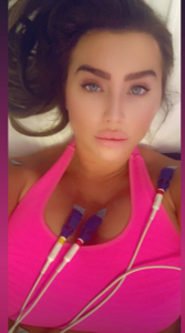 Lauren Goodger hospital 