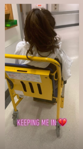 Lauren Goodger hospital