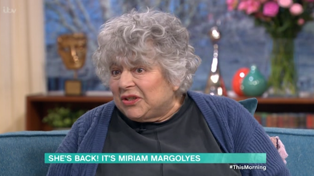Call The Midwife star Miriam Margolyes drops four-letter expletive on This Morning