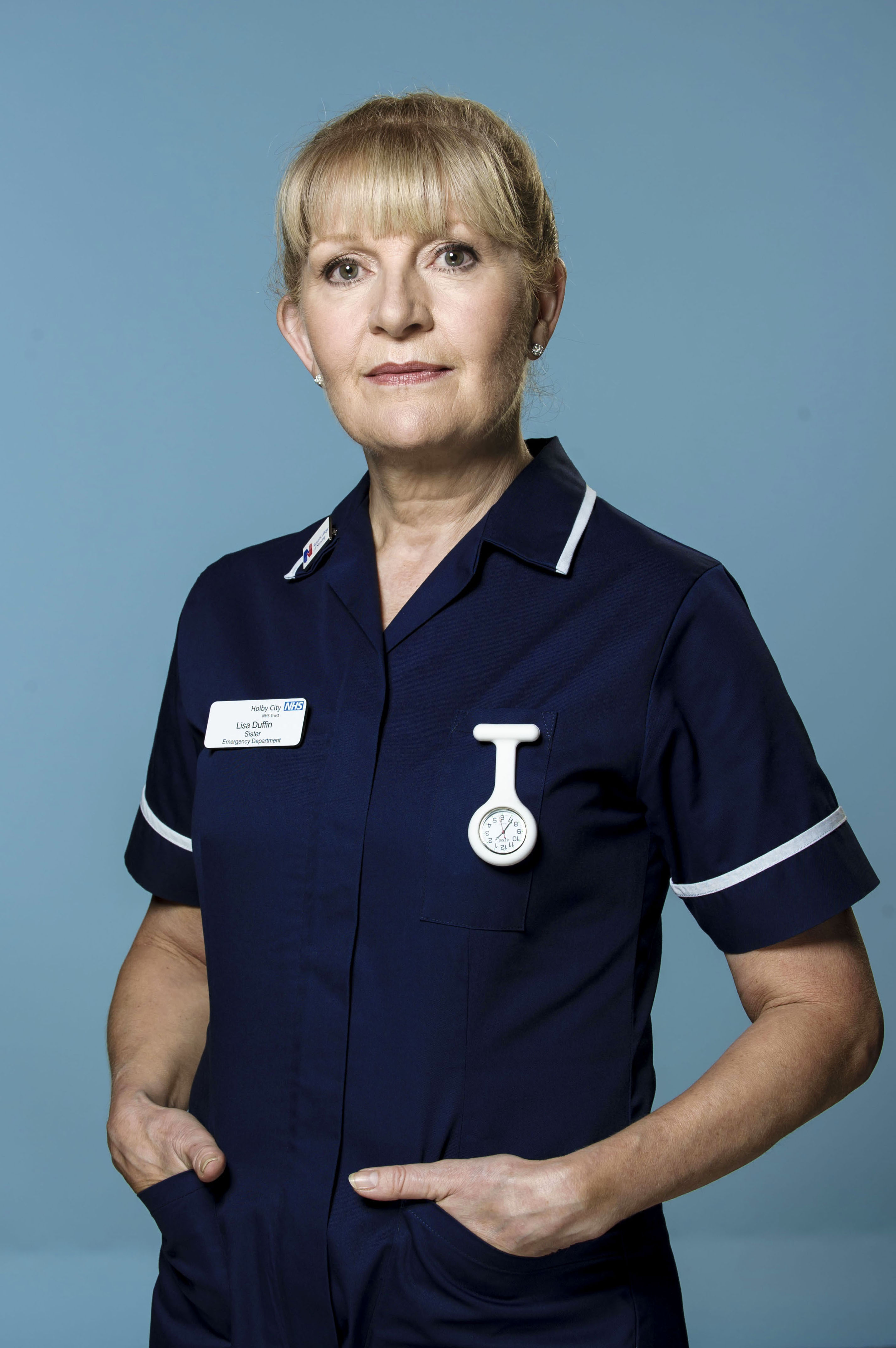 Casualty's Duffy returned in 2016 (Credit: BBC)
