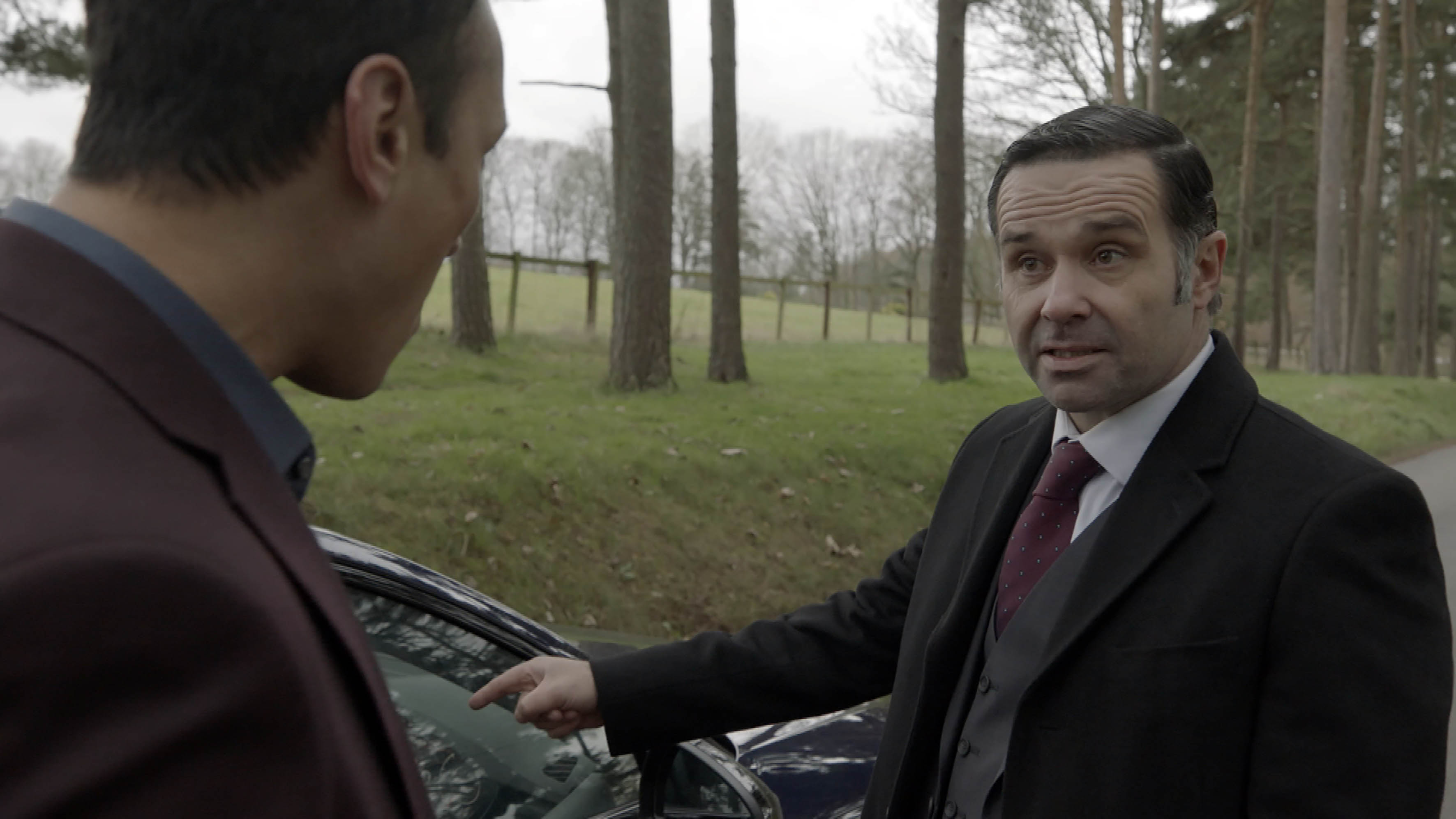 Graham and Jai in Emmerdale 