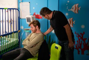 Daniel blames himself when Bertie gets measles Coronation Street
