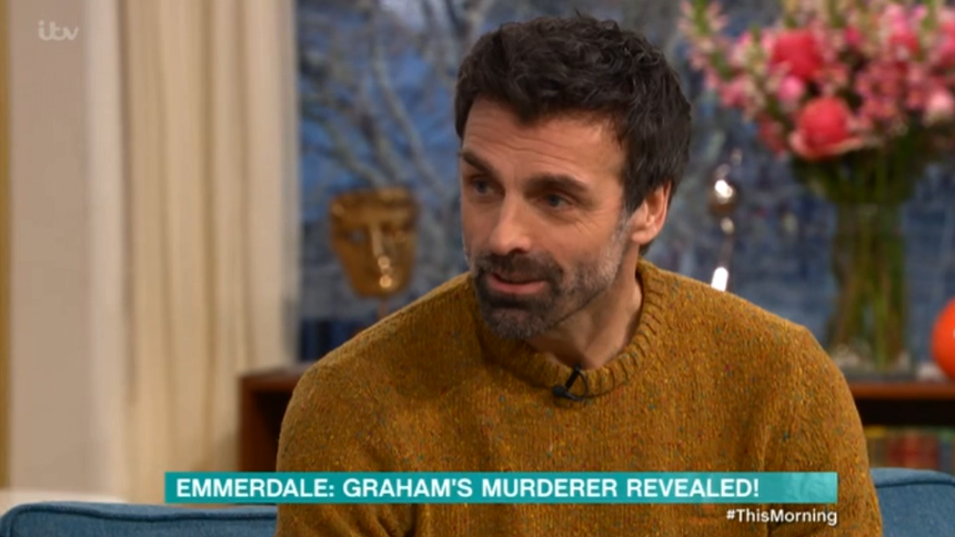 Emmerdale Pierce Jonathan Wrather1 Credit: ITV This Morning