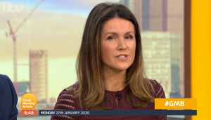 Susanna Reid on Good Morning Britain