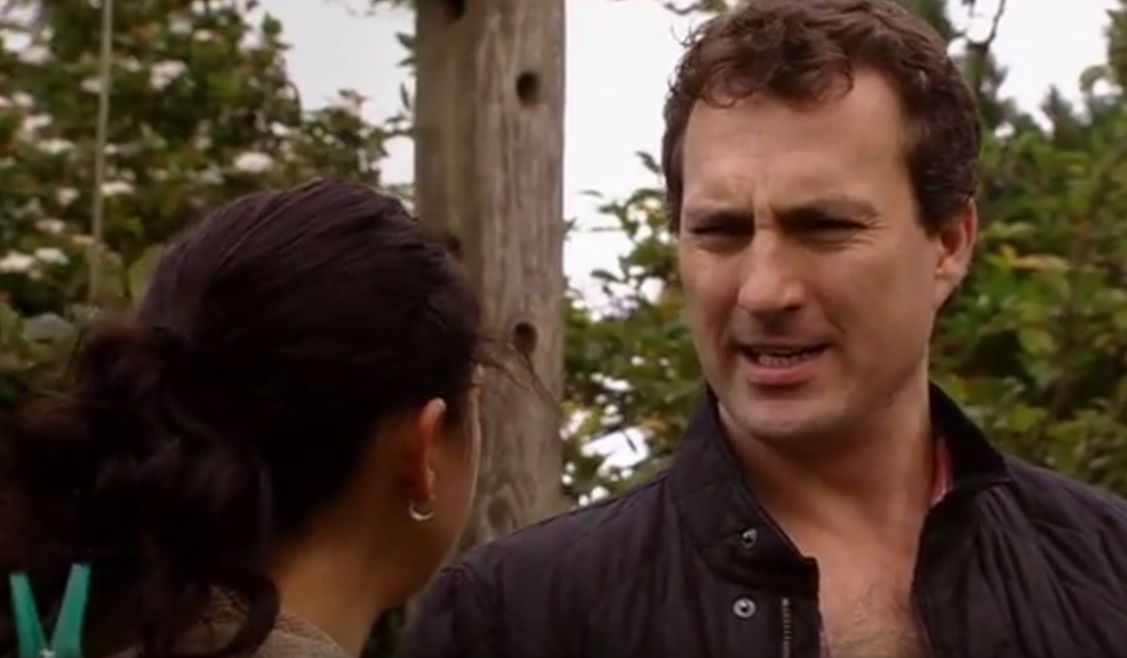 John Barton and Moira Barton in Emmerdale