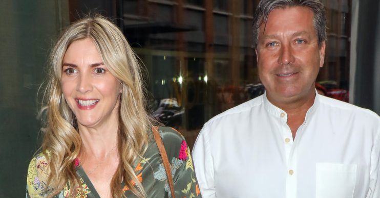 Lisa Faulkner and John Torode
