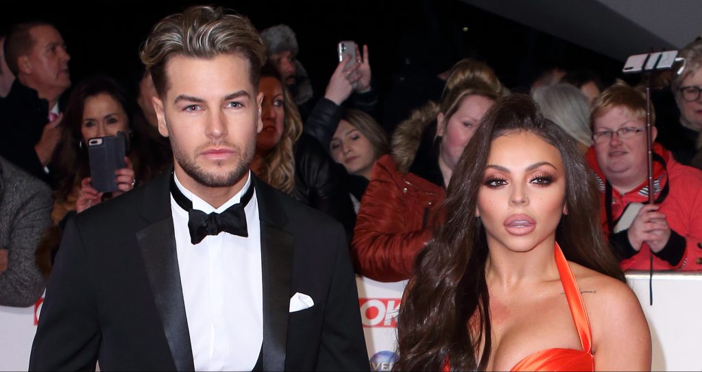 Jesy Nelson Chris Hughes before they split