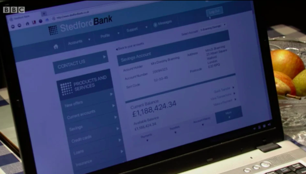 Emmerdale Kim Tate's bank accounts