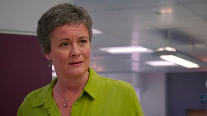 Holby City viewers in tears as Serena Campbell makes her exit