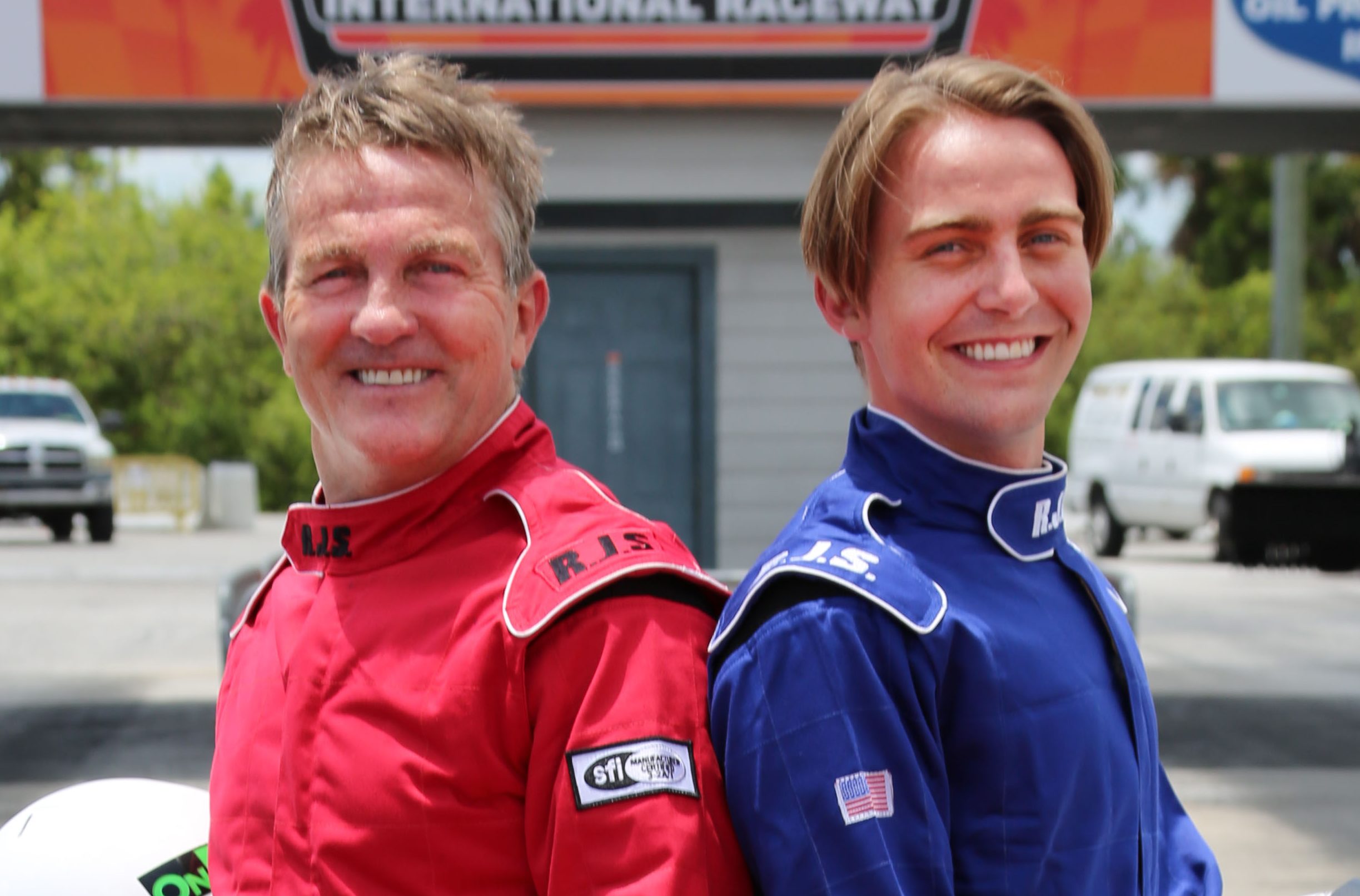 Bradley Walsh and Barney Walsh