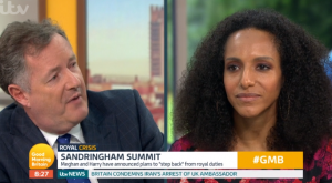 Piers Morgan and GMB guest