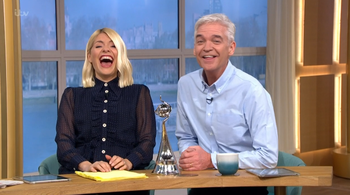 Holly Willoughby and Phillip Schofield