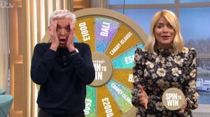 Phillip Schofield and Holly Willoughby on This Morning