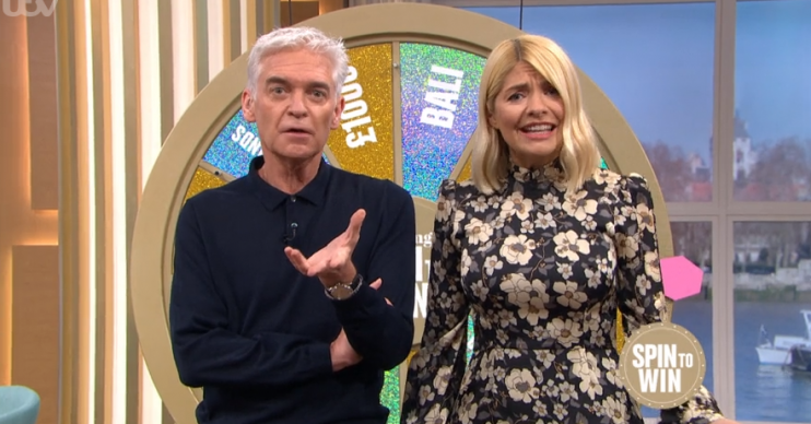 Phillip Schofield and Holly Willoughby on This Morning