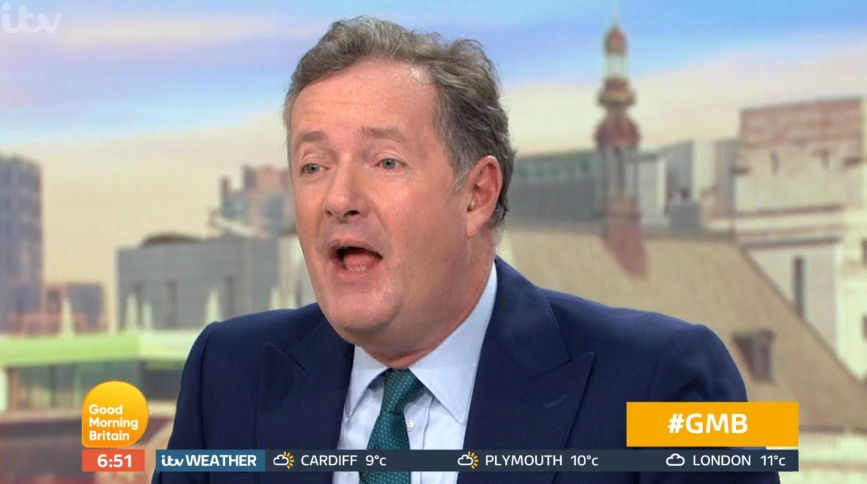 Piers Morgan on GMB