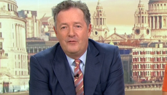 Piers morgan on GMB