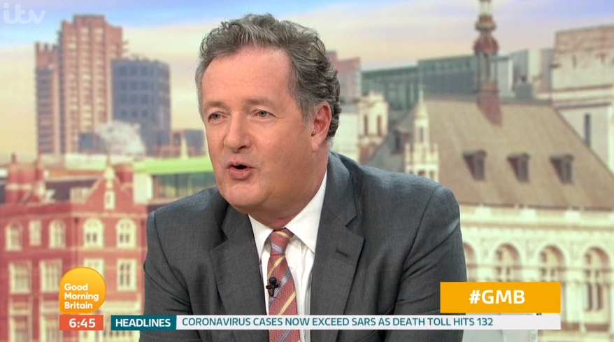 Piers Morgan on GMB