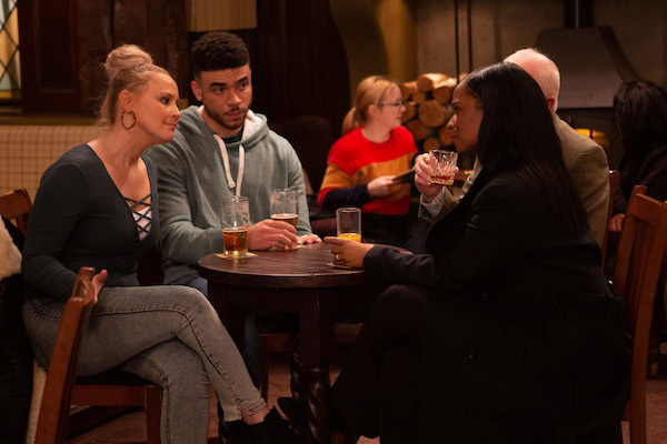 Cara and Tracy clash in Emmerdale 