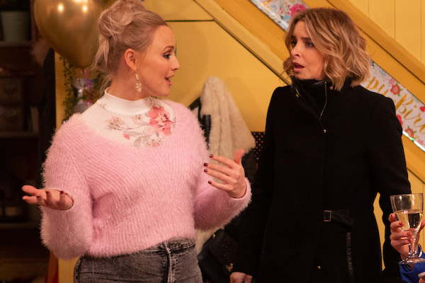 Tracy has no idea she's messed up (Credit: ITV)