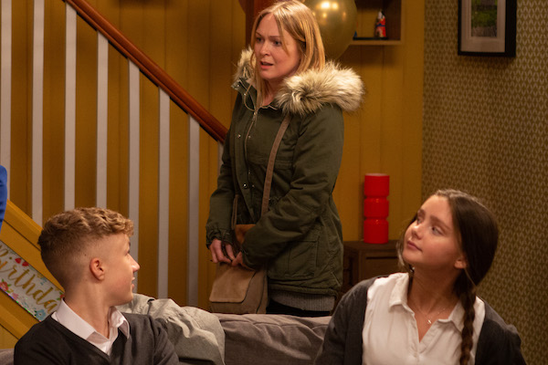Vanessa isn't exactly in the party spirit (Credit: ITV)