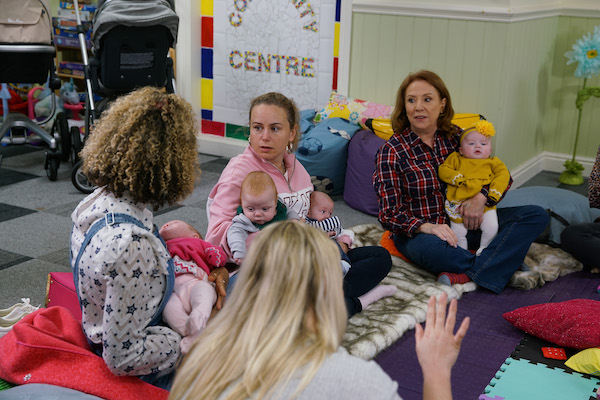Gemma enjoyed meeting new mums (Credit: ITV)
