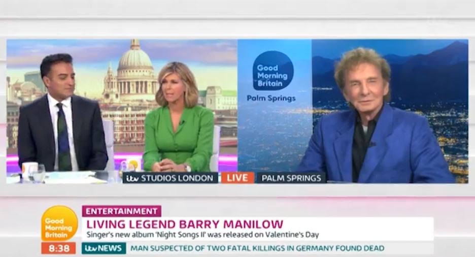 Barry Manilow on GMB
