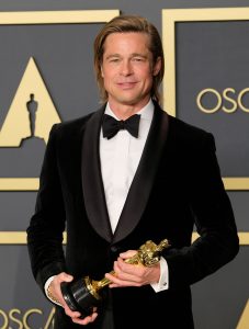 Brad Pitt wins Best Supporting Actor Oscar