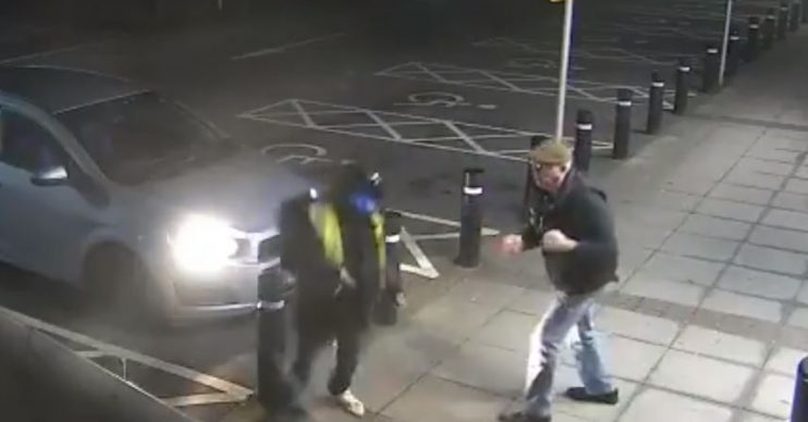 CCTV pensioner fights off mugger