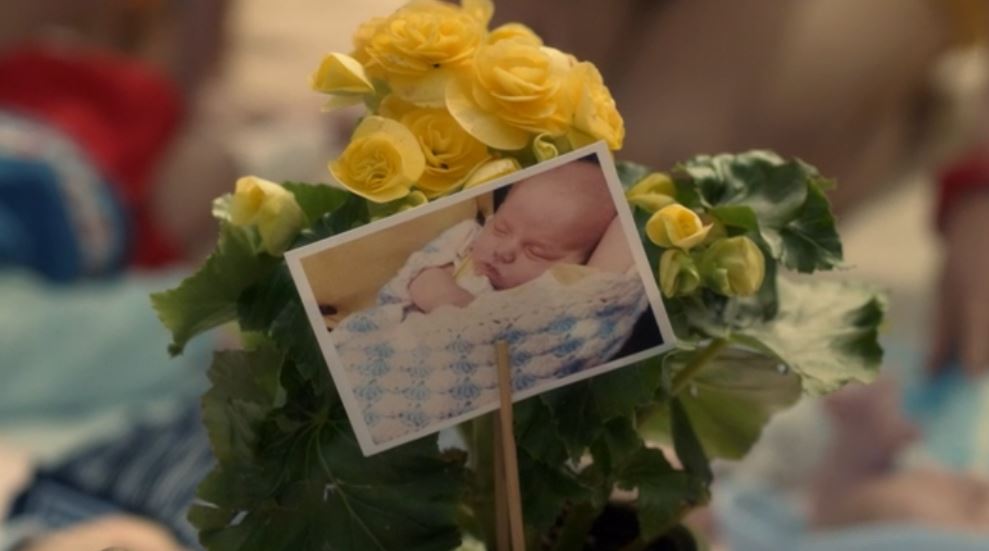 Photo of baby Warren in Call the Midwife