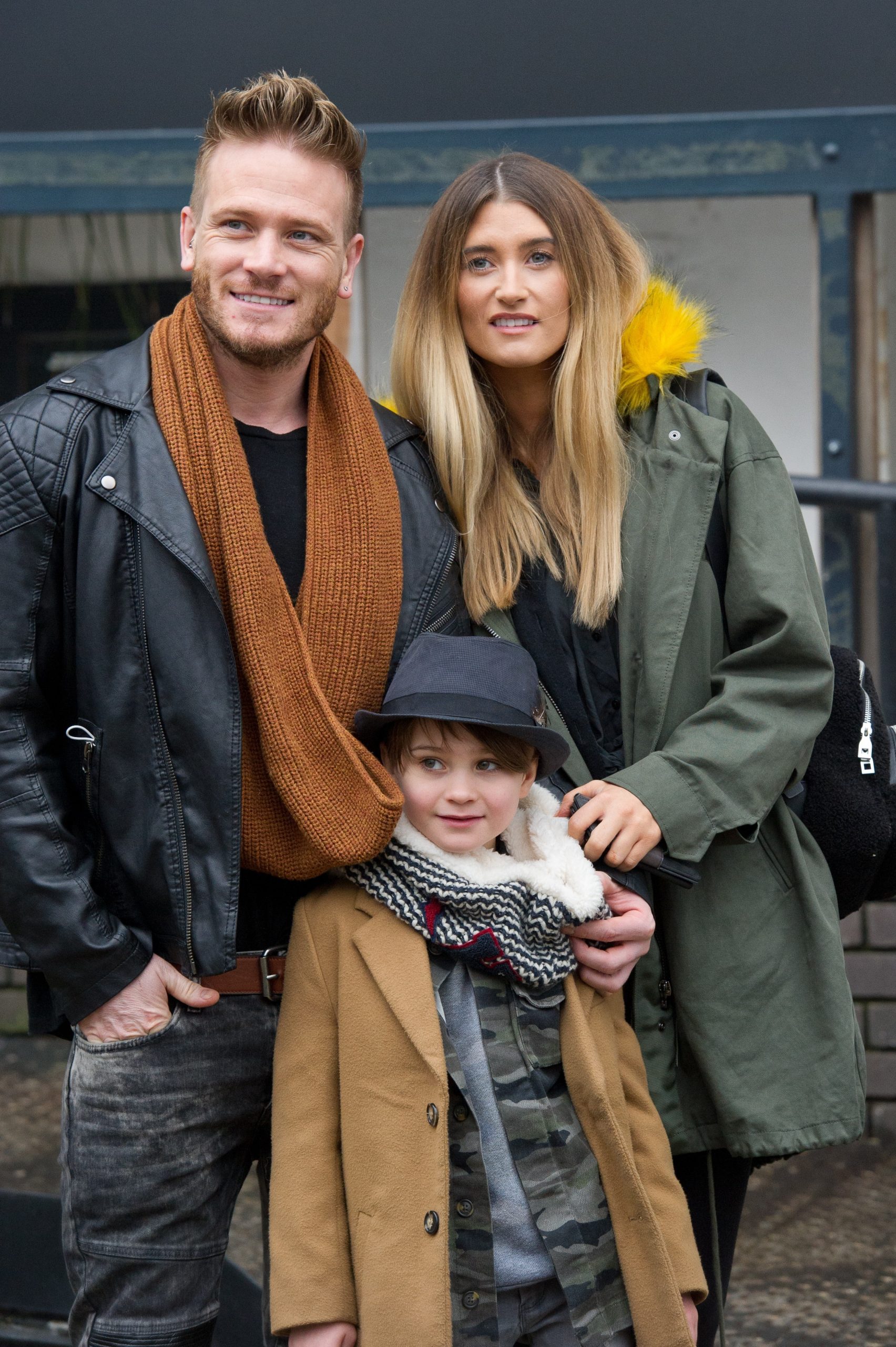 Charley Webb, Matthew Wolfenden and son