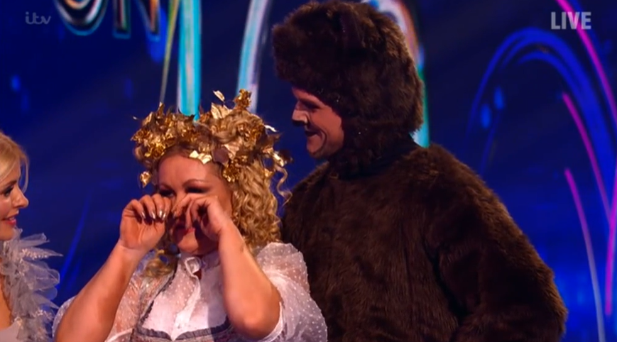 Lisa was upset (Credit: ITV)
