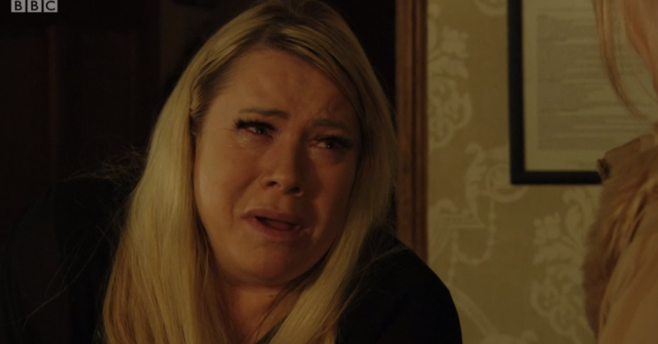 EastEnders Sharon in labour Credit: BBC