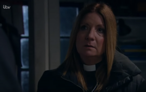 Harriet begged Cain to get rid of the gun Emmerdale