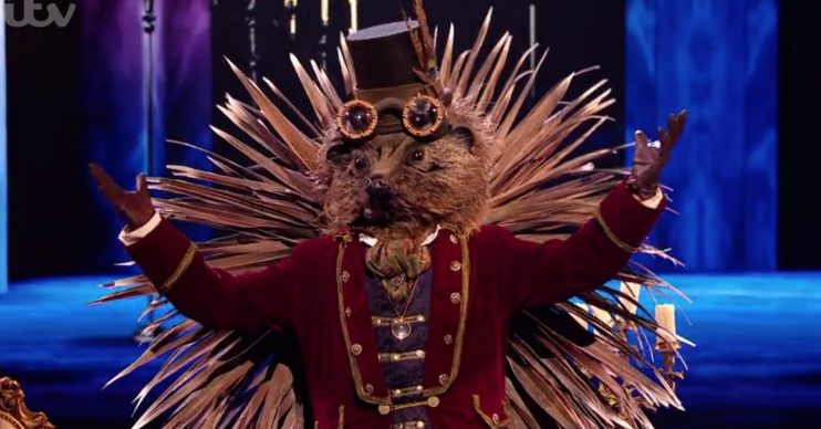 Jason Manford was The Hedgehog on The Masked Singer in 2020 (Credit: ITV)