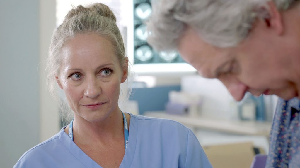 Essie cancer Holby City