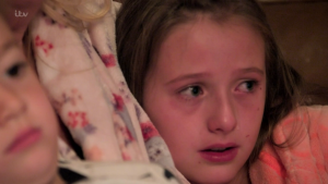 ITV Tyson Fury Daughter cries