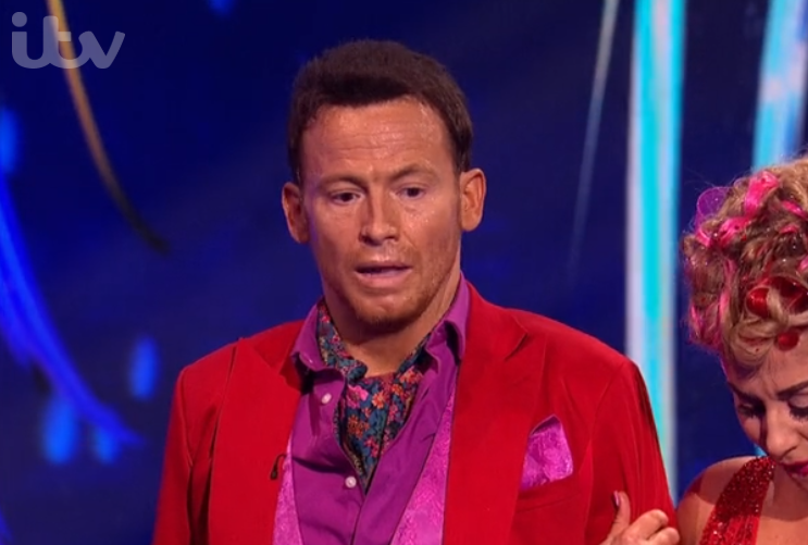 Joe Swash on Dancing On Ice