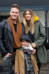 Matthew and Charley have three children Buster